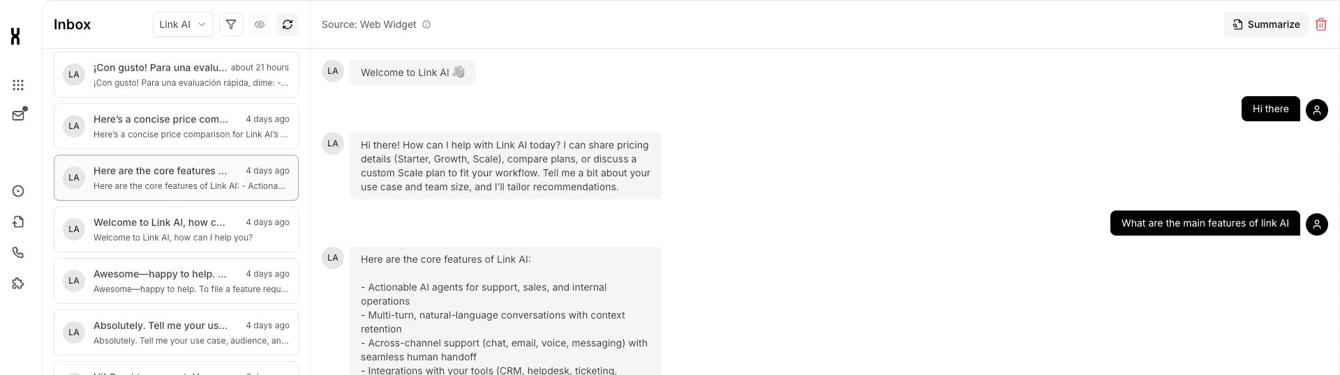 Unified Inbox