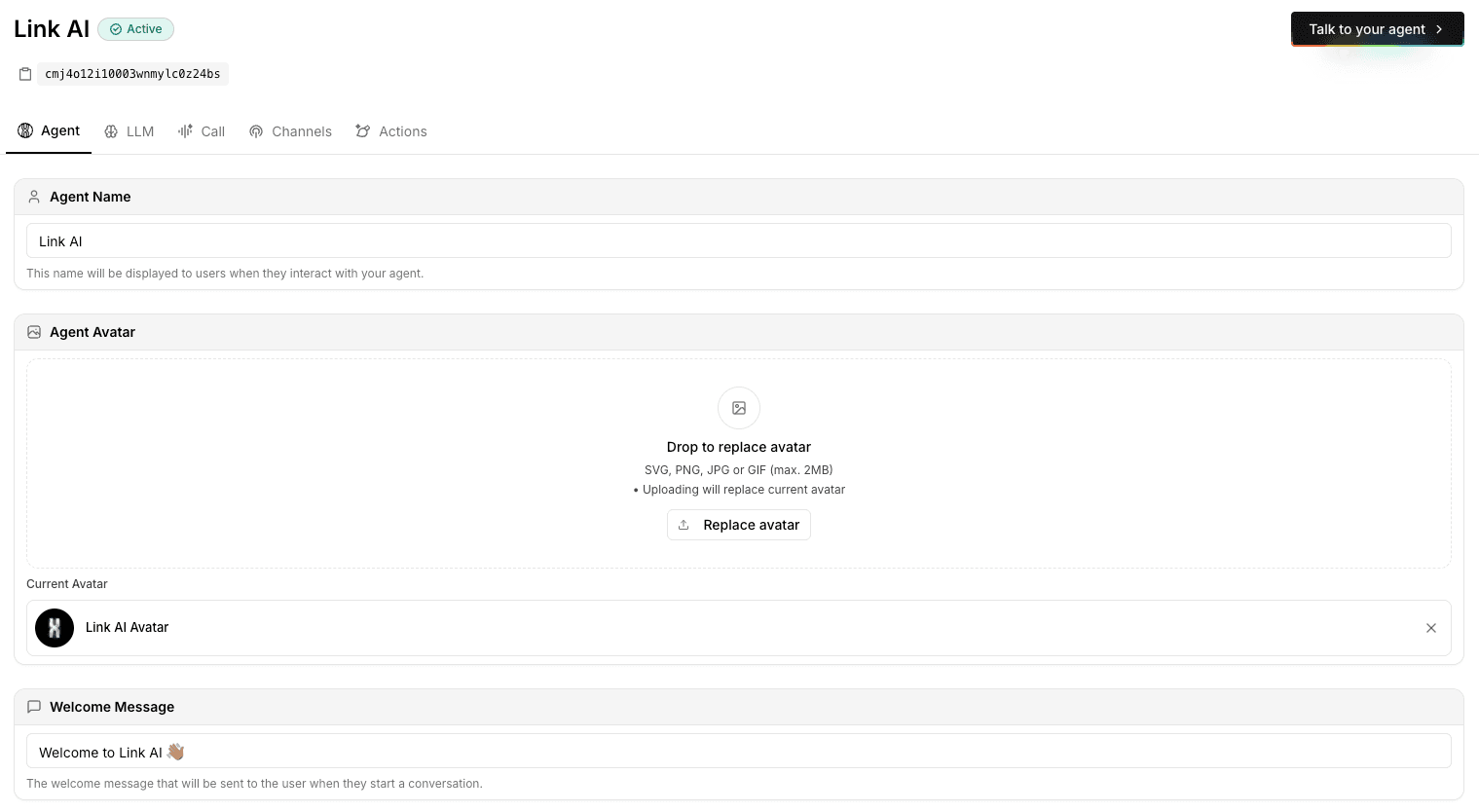 Configure Agent