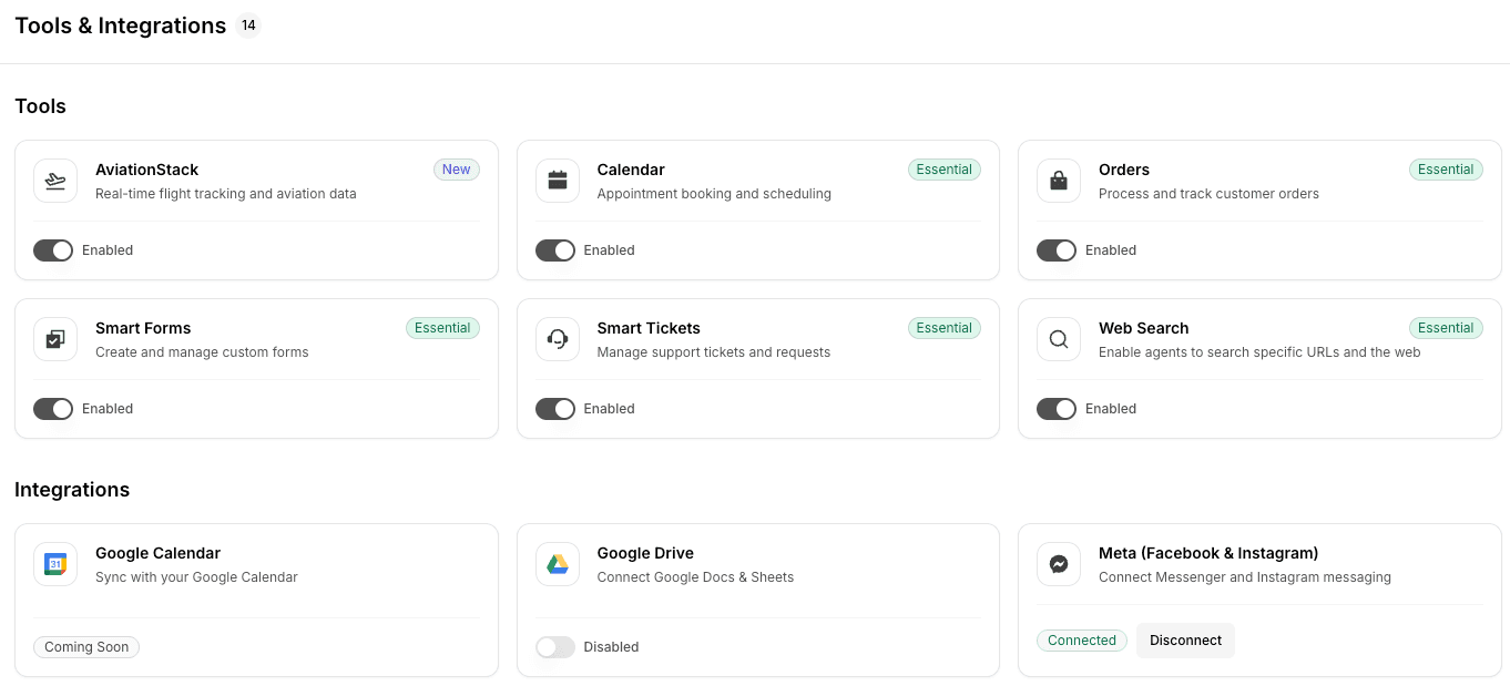 Integrations